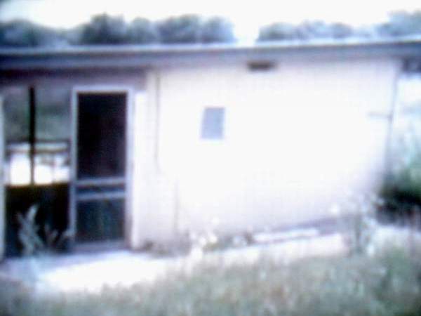 Coldwater Drive-In Theatre - Abandoned Coldwater Drive-In Snack Bar Late 1960S Courtesy Tom Magocs (newer photo)